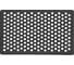 Коврик придверный Multyhome Honey Comb 40х60см, черный EU5000610 1