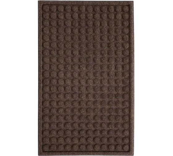 Коврик придверный Multyhome Contours Rounds 45x75см,коричневый EU5000145