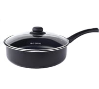 Сотейник SCOVO диаметр 24 см стеклянная крышка RC-020