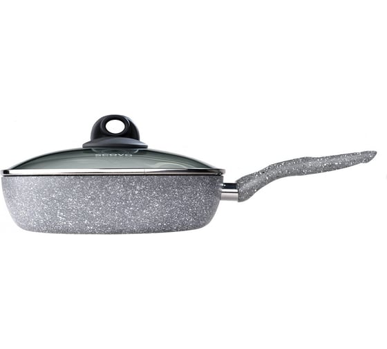 Сотейник SCOVO Stone Pan диаметр 260 мм стеклянная крышка ST-022