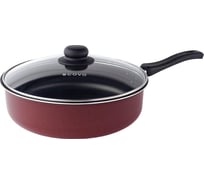 Сотейник SCOVO диаметр 26 см стеклянная крышка СЭ-019