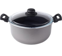 Кастрюля Демидовский диаметр 22 см 3.5 л, стеклянная крышка СД-007