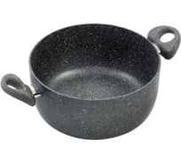 Кастрюля SCOVO Stone Pan диаметр 240 стеклянная крышка ST-026