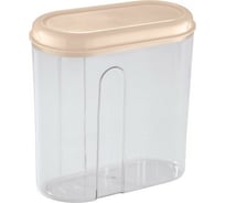 Ёмкость для сыпучих продуктов Phibo 2.8 л, бежевый 431235907
