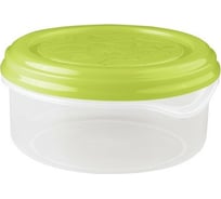 Контейнер для холодильника и микроволновой печи Phibo Soft Top 0.9 л, зеленый 431101809