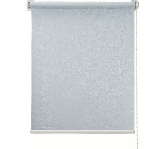 Рулонная штора ПраймДекор Фрост серо-голубой, 73x170 см 44073133 1