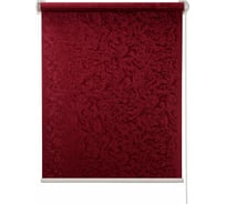 Рулонная штора ПраймДекор Фрост бордовый, 90x170 см 44090032
