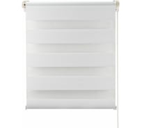 Двойная рулонная штора ПраймДекор Миниролло белый, 83x160 см 16083001