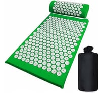 Акупунктурный массажный комплект из коврика и валика Beroma зелёный 07710308
