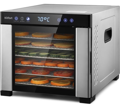 Сушилка для овощей и фруктов KITFORT с УФ-лампой КТ-1916