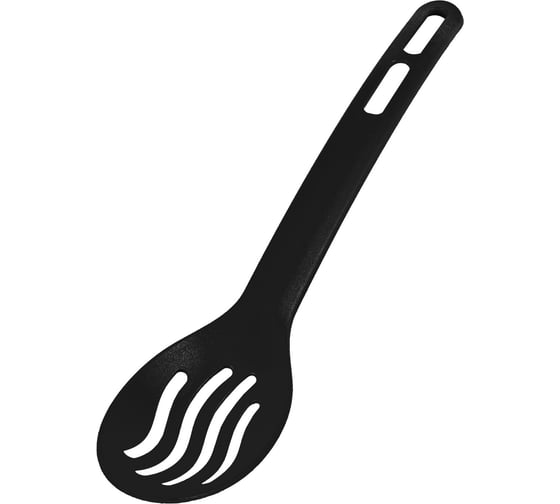 Шумовка Полимербыт Simple, черный 434570200