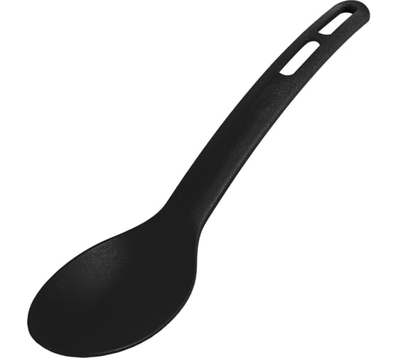Ложка кухонная Полимербыт Simple, черный 434560200