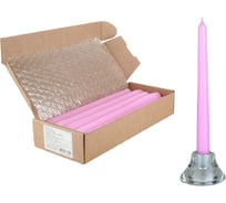 Античная свеча Lumi 22x250 мм, цвет розовый, 10 шт 5070616_10