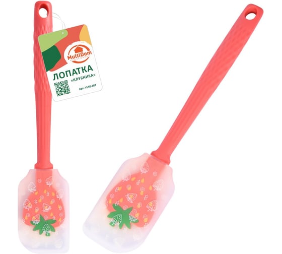 Лопатка МУЛЬТИДОМ Клубника 25x5 см VL50-167