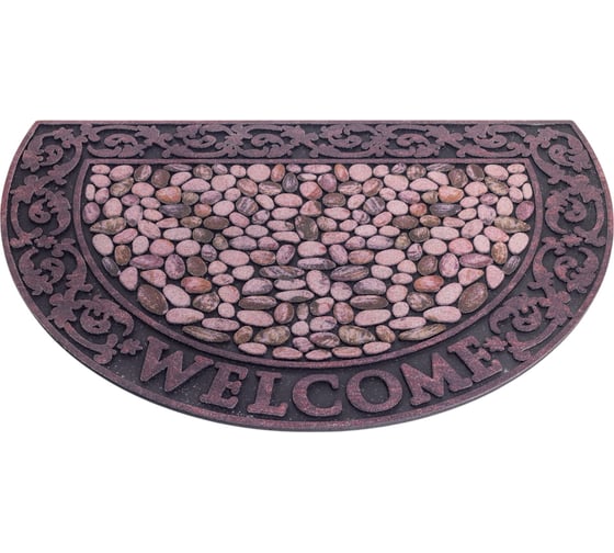 Коврик придверный SIROCCO КАМЕШКИ WELCOME 89x56 см SMW002