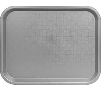 Прямоугольный поднос BORA ДхШ 450x350 мм, пластик, серый ПЛ-BO225G