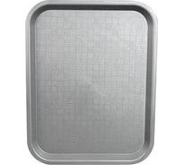 Прямоугольный поднос BORA ДхШ 450x350 мм, темно-серый, пластик ПЛ-BO225dg