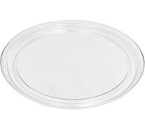 Круглый поднос BORA D250 мм, поликарбонат, прозрачный ПЛ-BO327