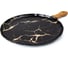 Блюдо ZDK Kitchen с деревянной ручкой, цвет черный 25,5 см 371530 1