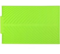 Силиконовый коврик для сушки посуды ZDK Homium зеленый sil_0002
