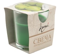 Ароматическая свеча Lumi Яблоко стекло 5080103