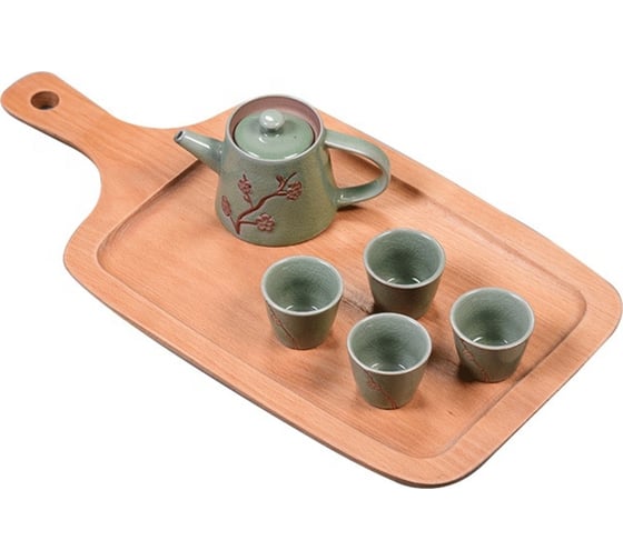 Менажница-доска ZDK Kitchen, Wood, дерево, размер 32x14x1,2 см 37169