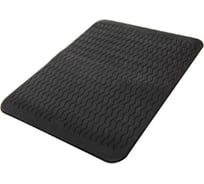 Силиконовый коврик для сушки посуды ZDK Волна Homium черный sill_0022