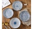 Тарелка ZDK Kitchen, Japanese Collection, цвет голубой, 17,5 см спирали 371593 8
