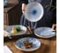 Тарелка ZDK Kitchen, Japanese Collection, цвет голубой, 17,5 см спирали 371593 14