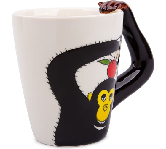 Кружка ZDK Kitchen, Animals, Monkey, 400 мл cup5