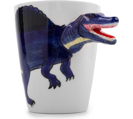 Кружка ZDK Kitchen, Animals, Dinosaur, 400 мл, синий cup1