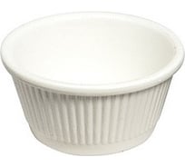 Соусник BORA 135 мл, Н35хD70 мм, поликарбонат, белый ПЛ-BO723w