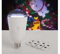 Декоративная лампа Сималенд "Новый год", 4 картриджа, 7х5х16, 220V, МУЛЬТИ 5254656
