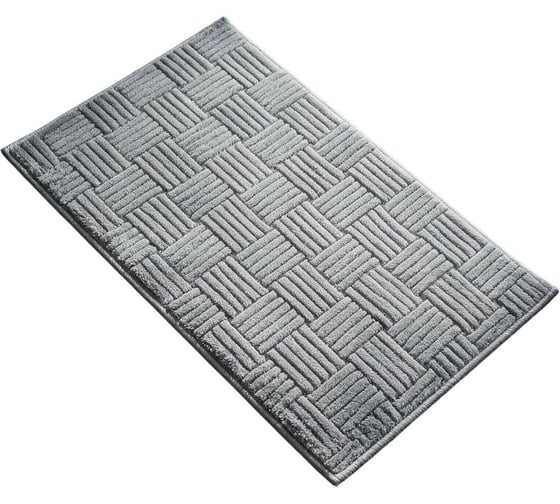 Коврик JOY HOME Кардифф 50x80 см, серый HY25FH02 16210