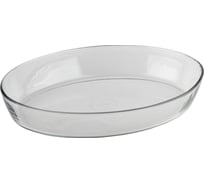 Овальная стеклянная форма для запекания Marinex 2.4 л, 30x21x6.3 см Б0038881