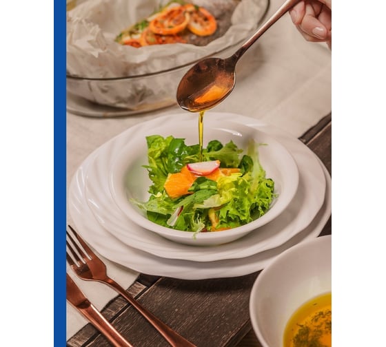 Салатник-миска Marinex Table MENU средняя 18.3 см, опал Б0048440