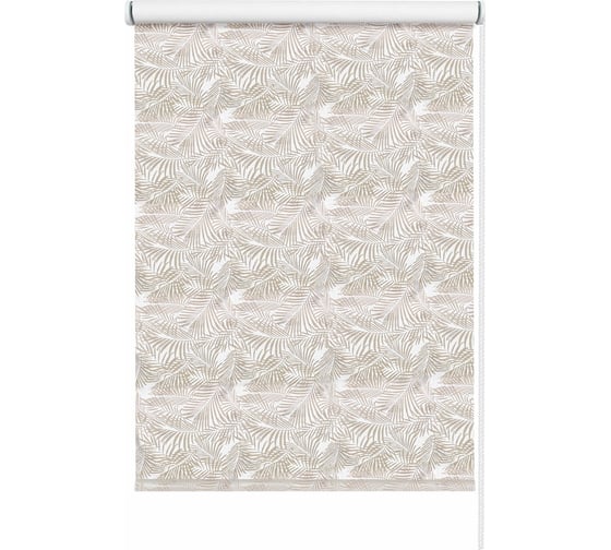 Рулонная штора Эскар Blackout, Palma цвет золотой 68x160 см 0 81457068160 1