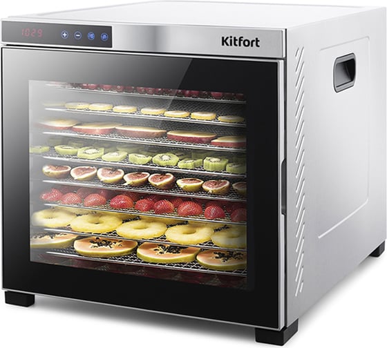 Сушилка для овощей и фруктов KITFORT Professional Series мощность 1000 Вт КТ-1910