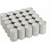 Чайная свеча Lumi эконом 8x37 мм, белая, 100 шт 123355_100