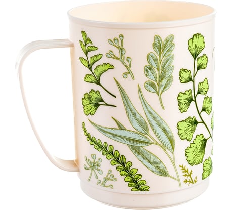 Кружка Phibo PICNIC с декором 0,4 л, бежевый 434220007