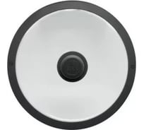 Крышка TALLER 26 см, силиконовый обод с отверстиями для паровыпуска TR-8004