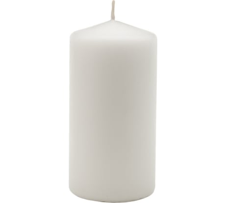 Свеча Lumi бочонок 50x100 мм, цвет белый 5070850