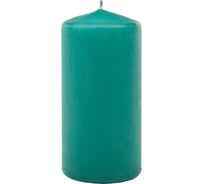 Свеча Lumi бочонок 50x100 мм, цвет бирюзовый 5070852