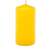 Свеча Lumi бочонок 50x100 мм, цвет желтый 5070862