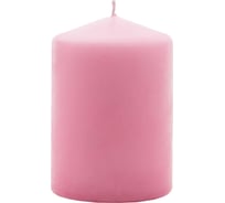 Свеча Lumi бочонок 70x120 мм, цвет розовый 5070855