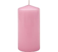 Свеча Lumi бочонок 50x100 мм, цвет розовый 5070851