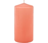 Свеча Lumi бочонок 50x100 мм, цвет лососевый 5070878