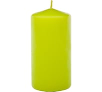 Свеча Lumi бочонок 50x100 мм, цвет лайм 5070877