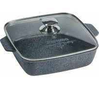 Квадратная жаровня Мечта АП Premium grey 26х26 см 38901