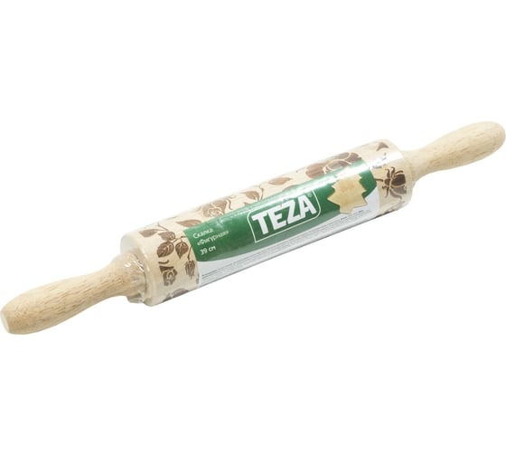 Фигурная скалка TEZA 39х5 см 40-036